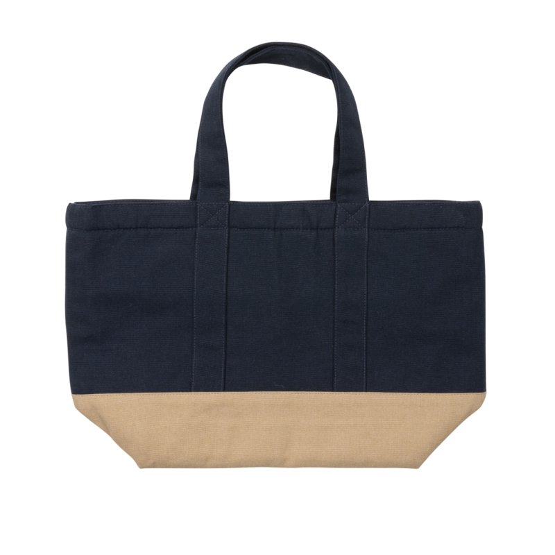 Nefarbená chladiaca taška Impact z 285g recykl. canvas AWARE > modrá (navy)
