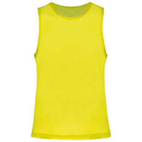Unisex tielko (ALL SPORTS LIGHT MESH BIB PROACT) > žltá (fluorescent) > L/XL