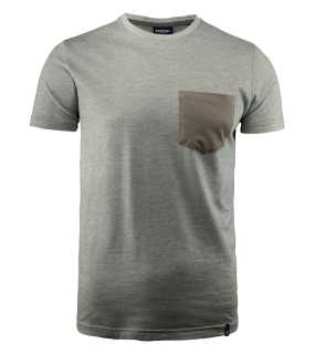 Unisex tričko (James Harvest PORTWILLOW) > šedá (melange) > L