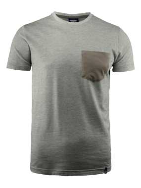 Unisex tričko (James Harvest PORTWILLOW) > šedá (melange) > 2XL