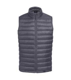 RPET zateplená vesta > šedá > XXL