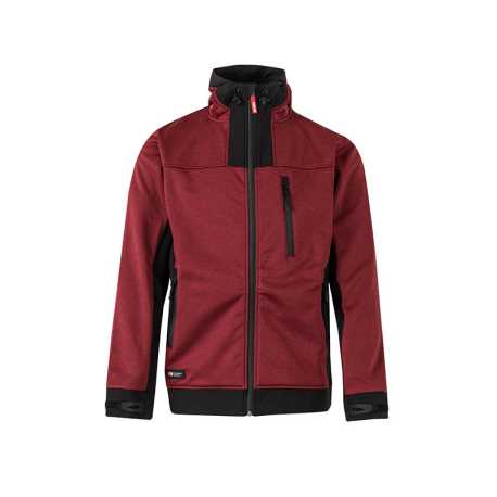 Pánska bunda (VELILLA TWO-TONE HOOD SOFT SHELL) > fialová (heather) / čierna > L