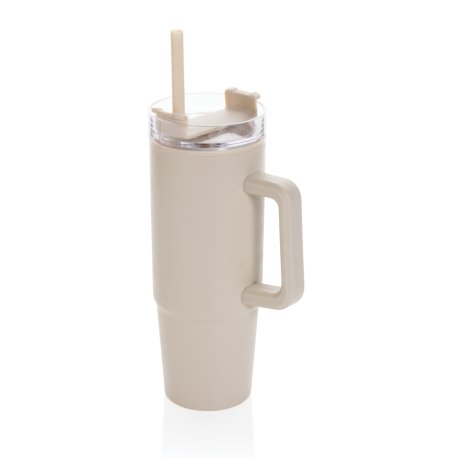 Termohrnček s madlom Tana 900ml z RCS plastu > béžová