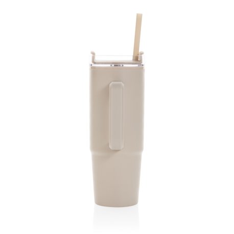 Termohrnček s madlom Tana 900ml z RCS plastu > béžová