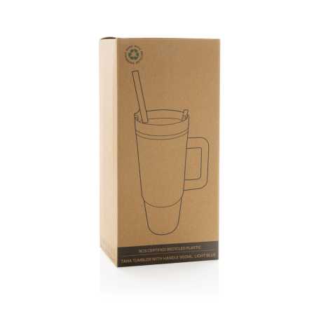 Termohrnček s madlom Tana 900ml z RCS plastu > modrá (light)