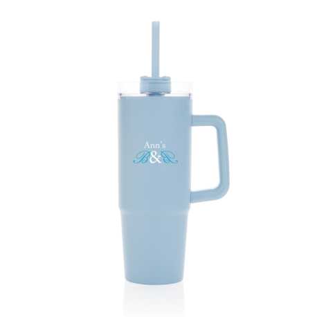 Termohrnček s madlom Tana 900ml z RCS plastu > modrá (light)