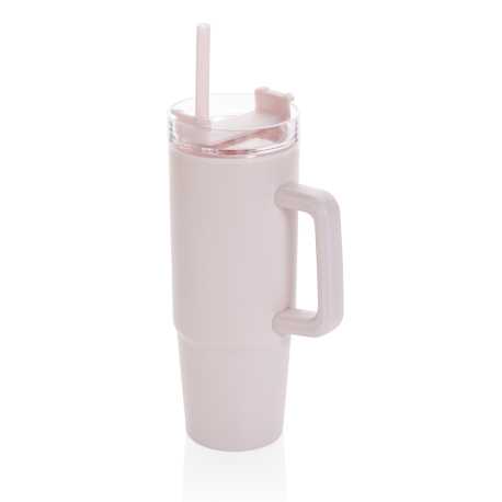 Termohrnček s madlom Tana 900ml z RCS plastu > ružová