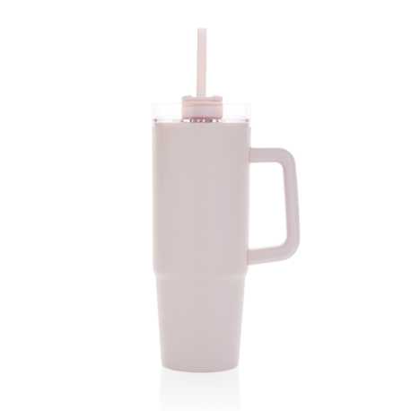 Termohrnček s madlom Tana 900ml z RCS plastu > ružová