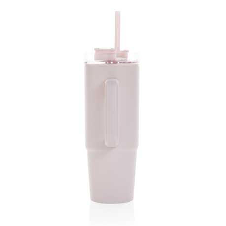 Termohrnček s madlom Tana 900ml z RCS plastu > ružová