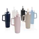 Termohrnček s madlom Tana 900ml z RCS plastu > ružová