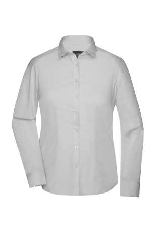 Dámska košeľa(DAIBER Ladies Shirt Longsleeve Oxford) > strieborná > 3XL
