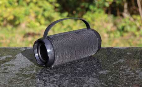 Vodeodolný reproduktor Soundboom 6W z RCS recykl. plastu > čierna