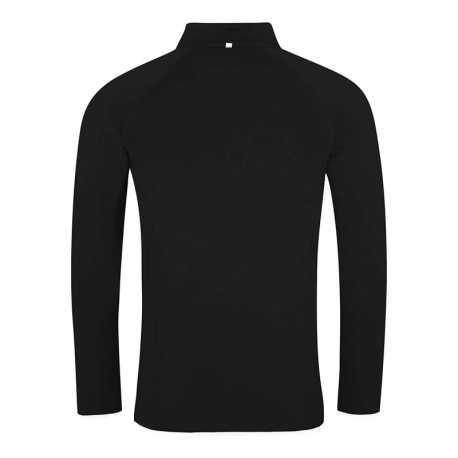 Pánska mikina (Just Cool MEN'S COOL 1/2 ZIP SWEAT) > čierna (jet) / biela (arctic) > M