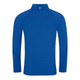 Pánska mikina (Just Cool MEN'S COOL 1/2 ZIP SWEAT) > modrá (royal) / biela (arctic) > M