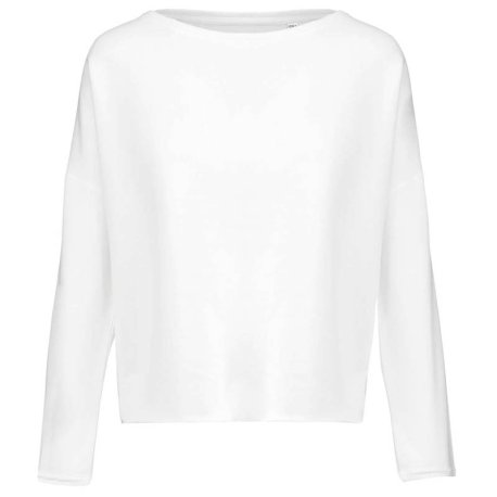 Dámska mikina (Kariban"LADIES' OVESIZED SWEATSHIRT") > biela (off) > L/XL