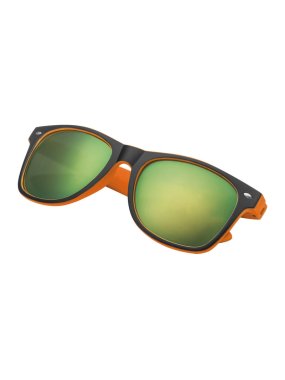 Dvojfarebné slnečné okuliare > oranžová