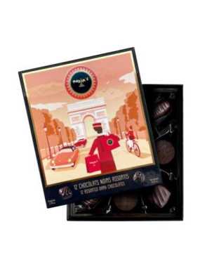 Gift-Box of 12 Dark Chocolates 120 g Maxim’s