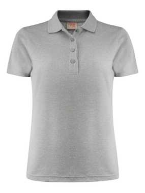 Dámska polokošeľa (PRINTER SMASH POLO WOMAN) > šedá (melange) > 3XL