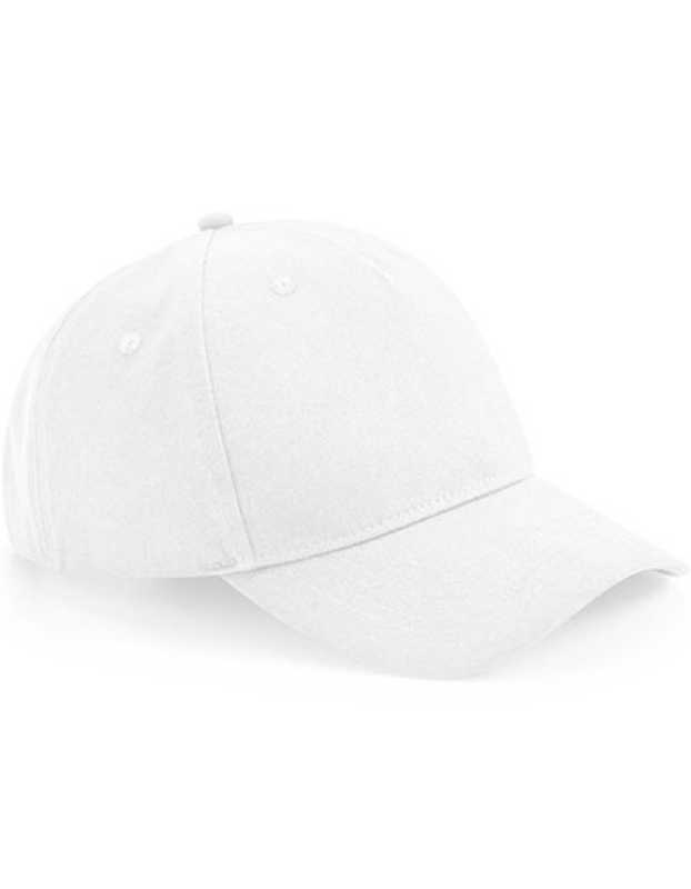 Unisex šiltovka (Beechfield Organic Cotton 5 Panel Cap) > biela