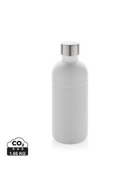 Fľaša Soda na sýtené nápoje z RCS recyklovaného hliníka > biela