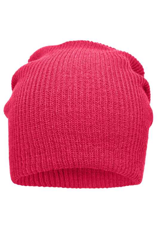 Zimná čiapka (MB Knitted Long Beanie) > ružová