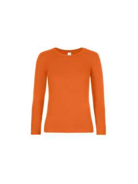 Dámske tričko (B&C E190 LSL /WOMEN) > oranžová(urban) > L