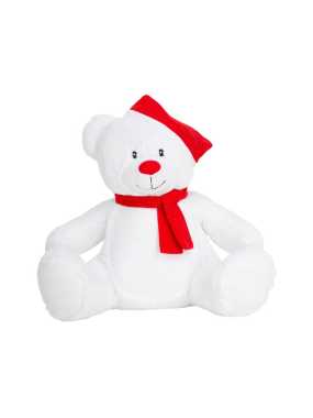 Plyšová hračka (Mumbles CHRISTMAS ZIPPIE BEAR) > biela
