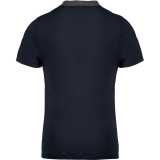 Pánska polokošeľa(Kariban"MEN'S TWO-TONE JERSEY POLO")>modrá(navy)/šedá(dark heather)>2XL