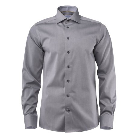 Pánska košeľa (James Harvest YELLOW BOW 51 SLIM FIT) > šedá / čierna > S