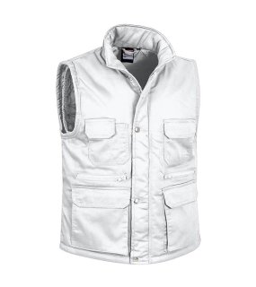 Unisex vesta (REPORTER) > biela > M