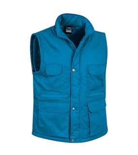 Unisex vesta (REPORTER) > modrá (cyan) > XL