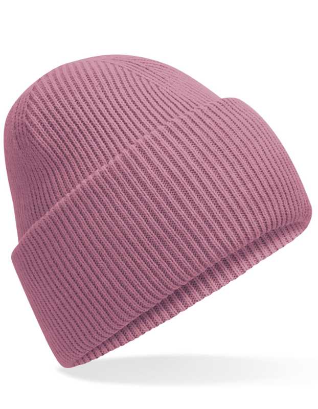 Unisex čiapka (Beechfield Classic Engineered Deep Cuffed Beanie) > fialová (dusty)