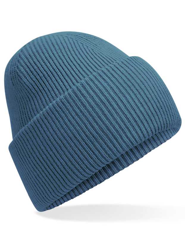 Unisex čiapka (Beechfield Classic Engineered Deep Cuffed Beanie) > modrá (airforce)