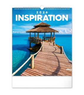 Nástenný kalendár (Inšpirácia 2026) - 30 x 34 x 1 cm