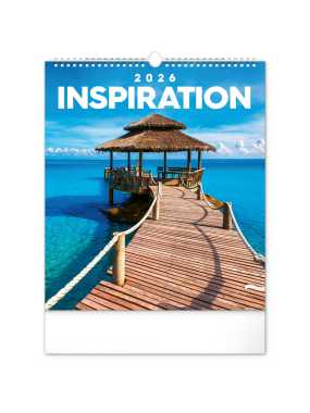 Nástenný kalendár (Inšpirácia 2026) - 30 x 34 x 1 cm