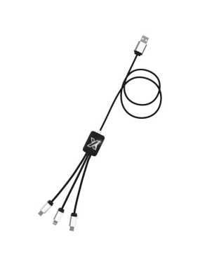 Snadno použitelný světelný kabel SCX.design C17 > čierna / biela