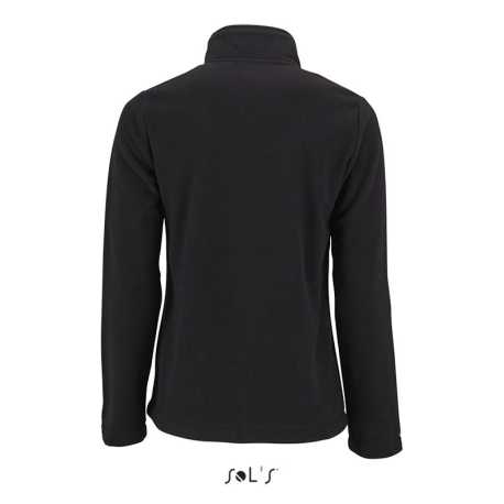 Dámska mikina (SOL'S NORMAN - WOMEN'S PLAIN FLEECE JACKET) > čierna > L