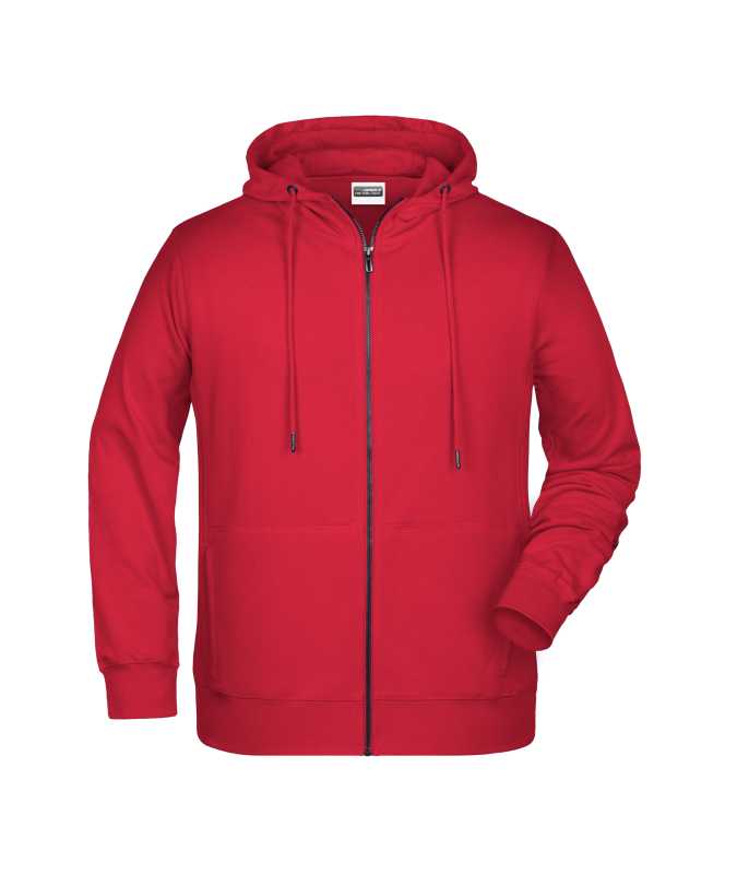 Pánska mikina(JN Mens Zip Hoody) > červená > S