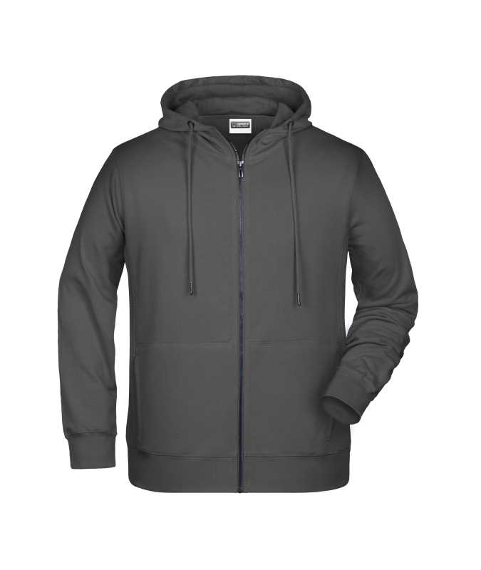 Pánska mikina(JN Mens Zip Hoody) > šedá (graphite) > S