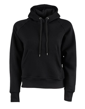Dámska mikina (Tee Jays Womens Hooded Sweatshirt) > čierna > 2XL