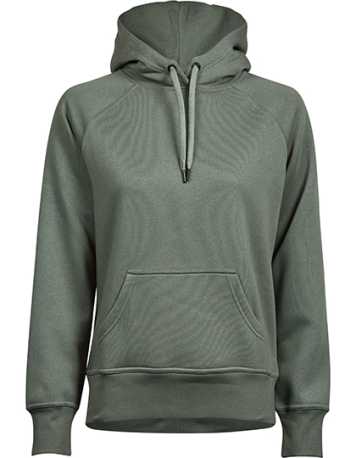 Dámska mikina (Tee Jays Womens Hooded Sweatshirt) > zelená (leaf) > 2XL