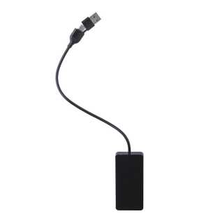 Hliníkový USB rozbočovač > čierna
