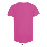 Detské tričko (SOL'S SOL’S SPORTY KIDS RAGLAN-SLEEVED T-SHIRT) > ružová (neon) > 6r