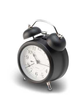 Budík v retro dizajne > čierna