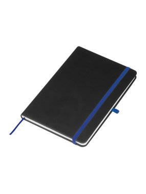 Poznámkový blok A5 s farebným gravírom > modrá