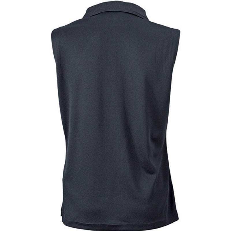 Dámska polokošeľa (JN Ladies' Active Polo Sleeveless) > čierna > S