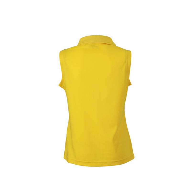 Dámska polokošeľa (JN Ladies' Active Polo Sleeveless) > žltá (sun) > S
