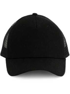 5 panelová šiltovka (K-UP TRUCKER CAP - 5 PANELS) > čierna / čierna / čierna