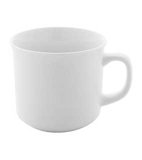Matný vintage hrnček > biela