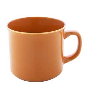 Matný vintage hrnček > oranžová